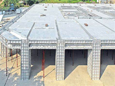Aluminum Formwork Workflow in High-rise Building