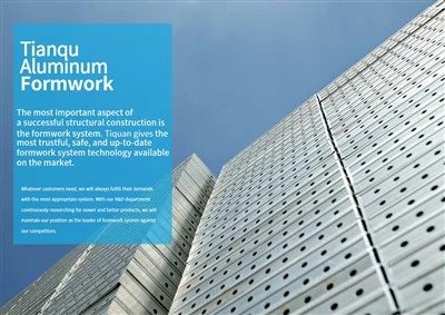 Alminum Formwork Catalog